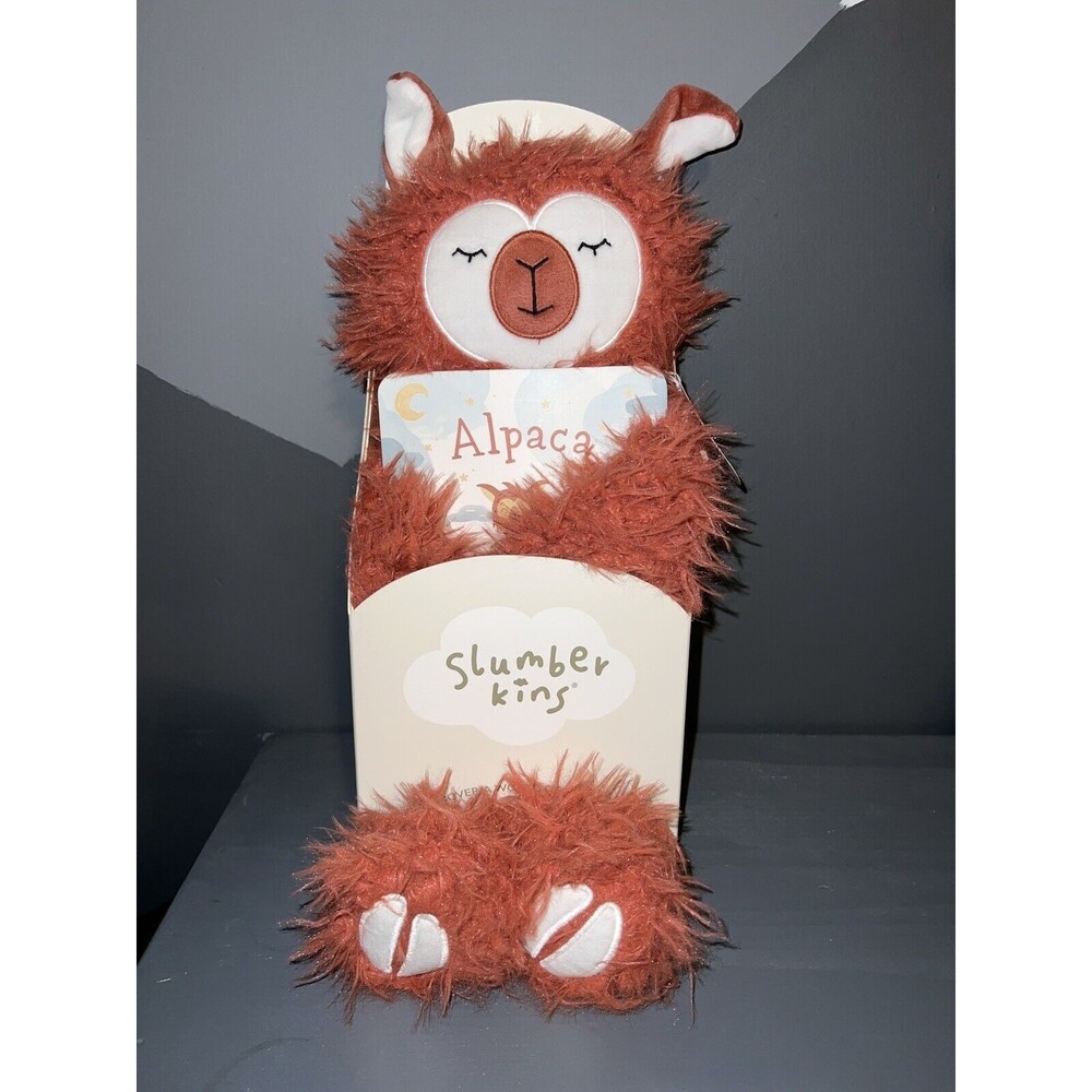 Slumberkins Copper Alpaca Stuffie  - Special Edition - Single Stuffie Plushie
